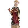 DRW Figura Santa Marta Resina Dipinta a Mano 13 cm