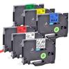 OGOUGUAN Nastro per etichette compatibile con Brother TZe-121 TZe-221 TZe-421 TZe-521 TZe-621 TZe-721 Tz per Brother PT H107B P710bt H100LB E110 H100R D210 H200 H110 D400 1000. 1250 H101C D200 D600VP