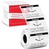 Phomemo 1 etichetta trasparente opaca da 40 x 30 mm, per M110, M221, M120