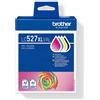BROTHER Multipack Brother nero / ciano / magenta / giallo LC527XLVAL LC527XLVAL 9000 Pagine