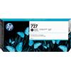 HP Testina stampante HP Cartuccia inchiostro nero fotografico DesignJet 727, 300 ml [F9J79A]