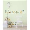 Komar Disney 14102h - Adesivo da parete con scritta Lion King Palmtrees, 50 x 70 cm (larghezza x altezza), 34 pezzi
