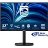 Philips Monitor 31,5" ( IPS 2560x1440 QHD 2K 100Hz ) 3000 SERIES Black 32B2U3601