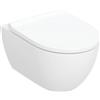 GEBERIT VASO GEBERIT ACANTO 502.774.00.1 RIMFREE TURBOFLUSH SOSPESO CON COPRIVASO SOFT-CLOSE