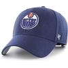 47 Brand Forty Seven MVP Edmonton Oilers Curved Visor Snapback Cap Light Navy NHL