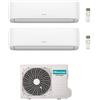 Hisense CONDIZIONATORE HISENSE DUAL SPLIT HI-COMFORT 9000+12000 BTU WIFI INVERTER 3AMW52U4RJC A++