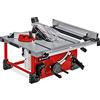Einhell TE-TS 36/210 Li-Solo Sega circolare da banco a batteria Power X-Change (18V,giri al min. 3800, lama Ø210 x Ø30, taglio max 70 mm, guida angolare, senza batteria e caricabatteria)