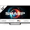 Sharp Smart TV 32 Pollici Display LED Full HD Sistema Operativo Android Classe E colore Nero - 32FH8EA