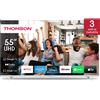 Thomson Smart TV 55 Pollici 4K Ultra HD Display LED Sistema Google TV Dolby Audio Classe E colore Bianco - 55UG4S14W