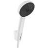 hansgrohe Pulsify Select S Set supporto doccia 105 3 tipi di getto Relax con flessibile 125 cm, bianco opaco, 24302700