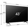 Hisense TV QLed 43" 4K Ultra HD 43E7NQ