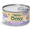 Oasy Gatto Natury Kitten Tonnetto in Brodo di Cottura 85g