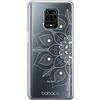 BABACO ERT GROUP custodia per cellulare per Xiaomi REDMI NOTE 9 PRO/ 9S originale e con licenza ufficiale, modello Mandalas 002 adattato alla forma dello smartphone, parzialmente trasparente