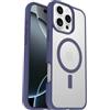 OtterBox Cover per iPhone 16 PRO Max React Series MagSafe, Resistente a Shock e Cadute Fino, Cover Ultrasottile, Testata a Norme Mil-Std 810G, Trasparente/Viola, Senza Retail Package