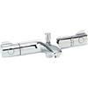Grohe, Miscelatore per vasca da bagno/doccia con termostato, Argento (Argent/Chrome)