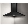 ELICA Cappa ad Angolo, Linea ACUTA BL/A/100, 100cm, Classe Energetica A, Nero - PRF0127462A