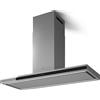 ELICA Cappa a Isola, Linea ELEMENT ISL @ IXBL/A/120, 120cm, Classe Energetica A+, Acciaio inox e Vetro Nero - PRF0194158