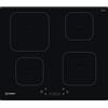 INDESIT Piano a Induzione, 60 cm, 4 Zone Cottura, Vetro Nero - IS83Q60NE