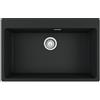 FRANKE Lavello 1 Vasca, 80 cm, Serie CENTRO MRG 610-73 FTL, Fragranite Black Matt - 114.0661.707