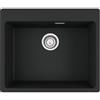 FRANKE Lavello 1 Vasca, Serie CENTRO MRG 610-54 FTL, Fragranite Black Matt - 114.0661.699