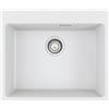 FRANKE Lavello 1 Vasca, 60 cm, Serie CENTRO MRG 610-54 FTL, Fragranite Bianco - 114.0661.698