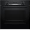 BOSCH Forno Elettrico Multifunzione, Serie 4, Capacità 71 Lt, Classe Energetica A, Vetro Nero - HBA534BB0