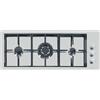 FOSTER Piano Cottura a Gas con 3 fuochi in linea 1080x490 mm, Serie S4000 Line sopratop/filotop, Acciaio inox satinato - 7286 032