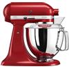 KITCHENAID Planetaria, Linea ARTISAN, Capacità 4,8 Lt, Rosso Imperiale - 5KSM175PSEER