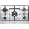 Schock Piano Cottura a Gas Silver PC75 AV, 75X50 cm, Inox - STS855IX -