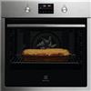 ELECTROLUX Forno Multifunzione SteamBake Serie 600 con Pulizia Pirolitica, 72 Lt, Classe Energetica A+, Acciaio Inox - KODFP46TX