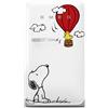 SMEG Frigorifero Monoporta Stile Anni '50, Libera Installazione, Apertura Dx, Classe E, Snoopy - FAB10RDSN5