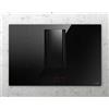 ELICA Piano Cottura a Induzione con Cappa Aspirante Integrata, Linea NIKOLATESLA ALPHA B BL/A/78, 78 cm, 4 Zone Cottura, Vetro Nero - PRF0193270