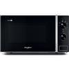 WHIRLPOOL Microonde con Grill a Libera Installazione, Capacità 20 Lt, Bianco + Nero - MWP103W