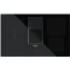 HOTPOINT ARISTON HOTPOINT Piano Cottura a Induzione con cappa integrata, 4 Zone cottura 83 cm, Nero - HVH 92 BK