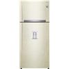 LG Frigorifero Smart Doppia Porta Door-Cooling WiFi, Capacità 509L, Classe Energetica E, Sabbia - GTF744SEPED