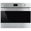 SMEG Forno Termoventilato 70 cm, Estetica Classica, Acciaio Inox, Classe Energetica A - SF7302TX