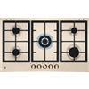 ELECTROLUX Piano Cottura a Gas, Serie 600, 90 cm, 5 Fuochi, Sabbia - KGS9536RS