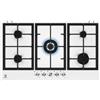 ELECTROLUX Piano Cottura a Gas, Serie 600, 90 cm, 5 Fuochi, Bianco - KGS9536W