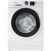 HOTPOINT ARISTON Ariston Hotpoint Lavatrice a Libera Installazione, Caricamento Frontale, Capacità 10 Kg, Classe Energetica A, Bianco - NF1046WKIT