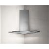 ELICA Cappa ad Angolo, Linea SYNTHESIS IX A/100, 100 cm, Classe Energetica C, Acciaio Inox + Vetro - 64214507A