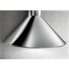 ELICA Cappa a Parete, Linea TONDA IX F/90, 90 cm, Classe Energetica D, Acciaio Inox - 2937999C