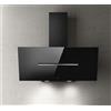 ELICA Cappa a Parete, Linea SHY-S BL/A/90, 90 cm, Classe Energetica A, Vetro Nero - PRF0166933