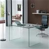 Itamoby Scrivania in vetro OFFICE GLASSY 100X70X75 - Itamoby
