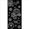 Stencil Gear up for Christmas fiocchi neve
