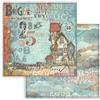 Carta Scrap Furry Friends casetta Stamperia
