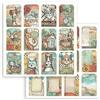 Carta Scrap Furry Friends tags Stamperia