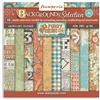 Blocco di Carte Scrap Backgrounds Furry Friends cm 20 X 20