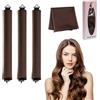 Cretosou 3 Pezzi Boccoli Capelli Senza Calore Bigodino Lungo per Boccoli, Heatless Curler Bigodini Overnight Blowout i Ricci Senza Calore, Bigodini Durante la Notte Per Tutti Tipi Capelli