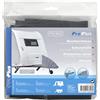 ProPlus 610306 - Copertura per coppia di serraggio per roulotte/timone e freccia Promo 610306, 20 x 215 x 240 mm, colore: Grigio