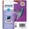 Epson ORIGINAL Epson Cartuccia d'inchiostro ciano C13T08024011 T0802 ~935 Seiten 7,4ml